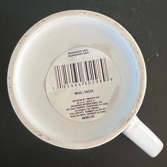 NWT Royal Norfolk SHORE LIVING Mug w/ Seashells & Starfish in Blues & Green - Picture 10 of 12